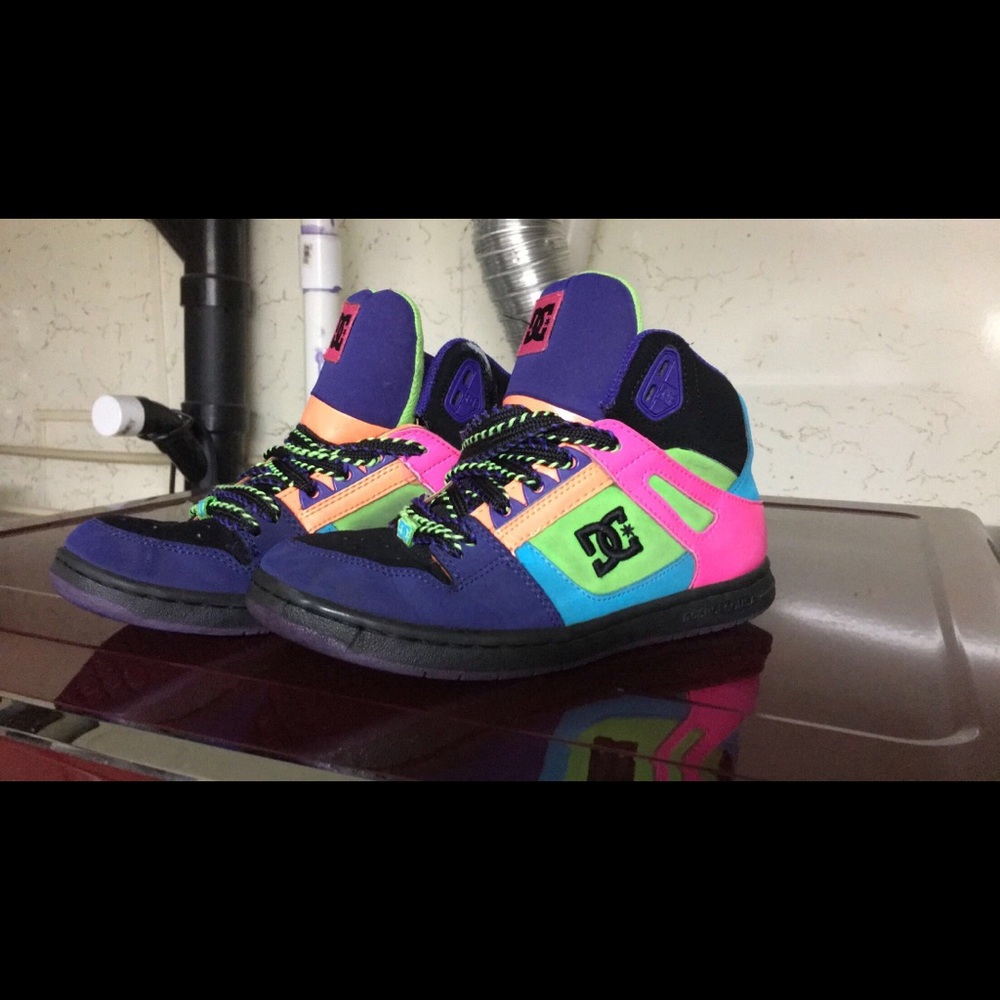 Colorful DC high tops
